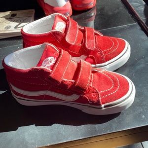 Boys vans size 13.5